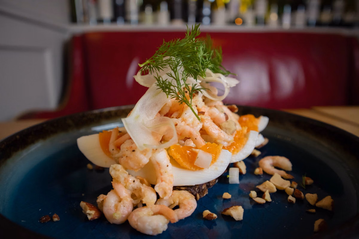 Egg & Shrimps